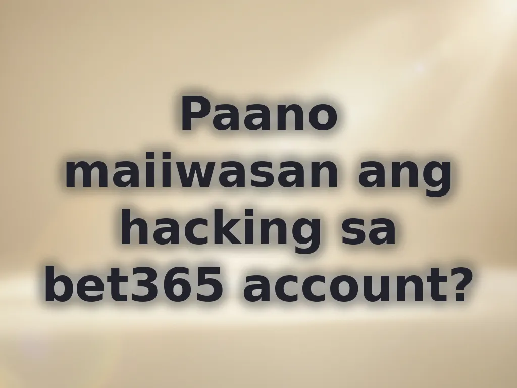 Seguridad ng account